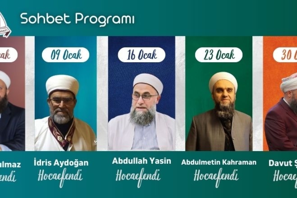 Ocak ayı Sohbet Programı